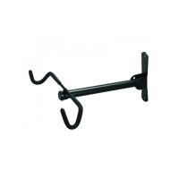 Держатель велосипеда BikeHand YC-30F 6-160030 настенный горизонтальный, складной, регулируемый угол наклона, до 25 кг, сталь, черный