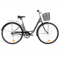 Велосипед Foxx Vintage 28" серый рама: 18" (2026)