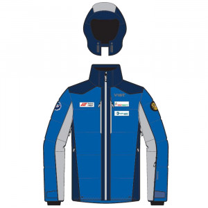 Куртка Vist Levante Eco Down Ski Jacket Man RASF princess blue-navy-light grey IRBKKH (2027) 