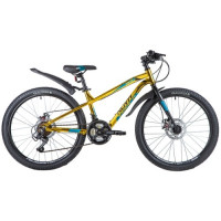 Велосипед Novatrack Prime 24" D золотой металлик рама: 13" (2020)