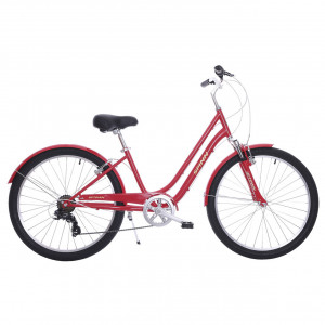 Велосипед Spinn Uptown Ladies 26&quot; Red Curvy (2024) 