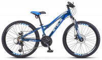 Велосипед Stels Navigator-460 MD 24" K010 черный/синий (2020)