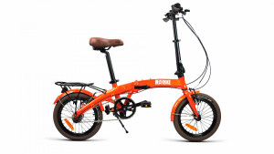 Велосипед Bear Bike Budapest 16 оранжевый (2021) 