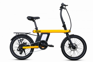 Электровелосипед Bear Bike Vienna 20&quot; желтый (2021) 