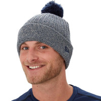 Шапка Bauer / New Era Team Marl Pom Knit heater grey/navy (1057014) Шапка Bauer / New Era Team Marl Pom Knit heater grey/navy (1057014)