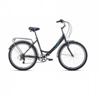 Велосипед Forward Sevilla 26 2.0 FR черный/белый/матовый рама: 18.5" (2023)