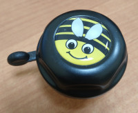 Звонок Cube RFR Junior Animals пчела чёрная с жёлтым