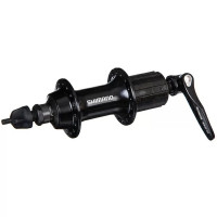 Втулка задняя Shimano FH-RS300, 8/9/10-SPEED 32H OLD:130MM AXLE:141MM, QR:168MM, BLACK