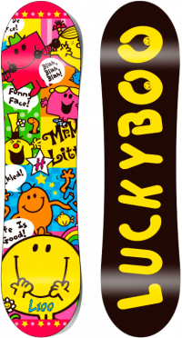 Сноуборд Luckyboo PLAYGROUND желтый (2022)
