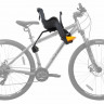 Кресло детское переднее GHBike GH-908E черное с разноцветным текстилем - Кресло детское переднее GHBike GH-908E черное с разноцветным текстилем