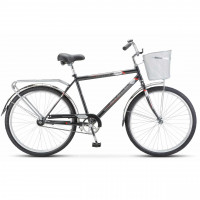 Велосипед Stels Navigator-200 С 26" Z011 темно-серый рама: 19" (2024)