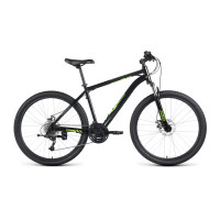 Велосипед Forward Katana 27.5 D черный/ярко-зеленый рама: 18" (2023)