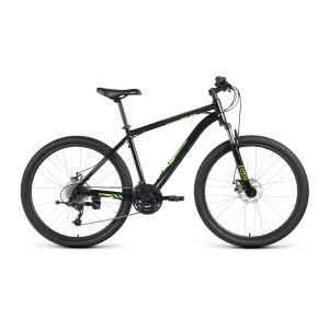 Велосипед Forward Katana 27.5 D черный/ярко-зеленый рама: 18&quot; (2023) 