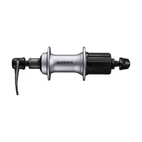 SHIMANO Втулка задняя FH-T3000, 32Н, 8/9/10 скоростей, с эксцентриком, 135х146х166мм, серебристая, б/уп.