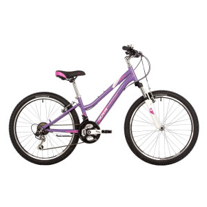 Велосипед Novatrack Jenny Pro 24&quot; фиолетовый рама: 12&quot; (2023) 