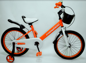 Велосипед Forward Nitro 18 оранжевый (2021) (Демо-образец, состояние идеальное) 