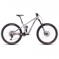 Велосипед Cube Stereo One77 Race 29" rawmetal´n´black рама: M (2025)