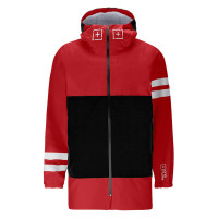 Плащ One More 301 Rain Jacket Unisex red/black/white 0X301B0-22BA