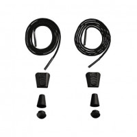 Шнурки Shimano комплект для SH-M200, черный, 1 пара