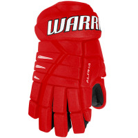 Перчатки хоккейные Warrior Aipha DX3 YTH (красные/белые)