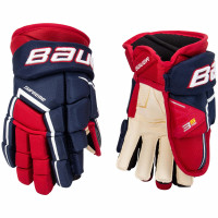 Перчатки Bauer Supreme 3S PRO S21 JR navy/red/white (1058652)