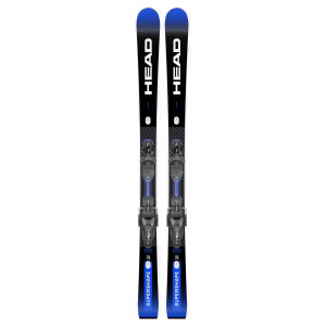 Горные лыжи Head Supershape e-Titan SW BB-PR + крепления PR 13 GW Brake 95 [P] blk/bl (2025) 