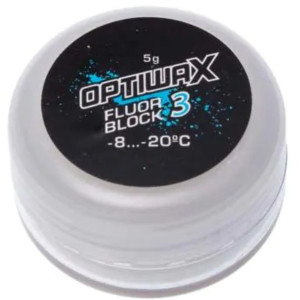 Фтороуглеродный блок Optiwax Fluor Block 3 -8...-20°C 5 г 