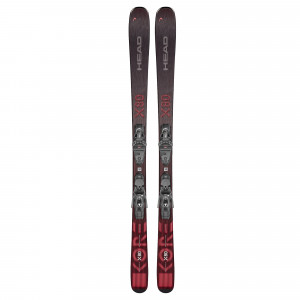 Горные лыжи Head Kore X 80 + крепления PRW 11 GW Brake 85 [G] black-red (2024) 