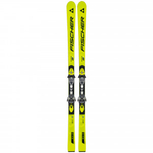 Горные лыжи Fischer RC4 Worldcup GS JR (133-163) M-Plate + креп. RC4 Z9 GW AC Brake 78 [J] (2024) 