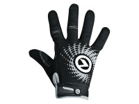 Перчатки IMPACT длинные пальцы, Lycra, чёрный/серый, S