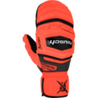 Варежки Reusch Worldcup Warrior GS Mitten Black/Fluo Red