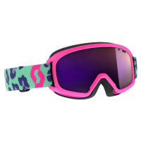 Маска Scott Junior Witty Goggle chrome mint green/neon pink/enhancer purple chrome