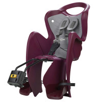 Сиденье заднее MR FOX STANDARD B-FIX PLUM LUX, крепление на подседельную трубу