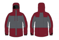 Куртка Vist MOONSTONE ENDURANCE PADDED JACKET MAN LAVA SMOKE-DAHLIA (2023)