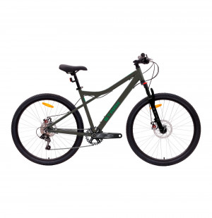 Велосипед Stark'26 Slash 29.1 D темно-серый матовый/зеленый рама: M (18") (2026) 