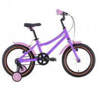 Велосипед Stark'26 Foxy Girl 16" лиловый матовый/нежно-розовый рама: OS (2026)