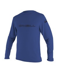 Гидромайка мужская длинный рукав O'Neill BASIC SKINS L/S SUN SHIRT PACIFIC (2019)