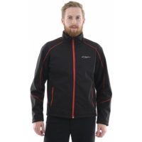 Куртка мужская Dragonfly Explorer Softshell Black-Red