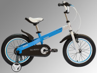 Велосипед Royal Baby Buttons Alloy 12" синий (2021)