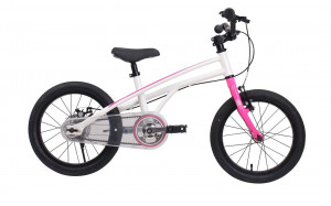 Велосипед Royal Baby H2 All 14&quot; белый/розовый (2021) 