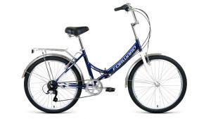 Велосипед Forward Valencia 24 2.0 темно-синий/серый (2021) 