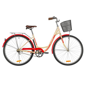 Велосипед Foxx Vintage 28" бежевый рама: 18" (2026) 