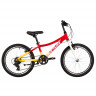 Велосипед Novatrack Katrina 6.V 20" желтый/красный (2025) - Велосипед Novatrack Katrina 6.V 20" желтый/красный (2025)