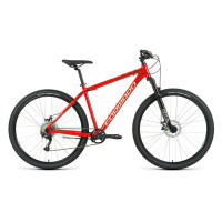 Велосипед Forward BURAN 29 2.0 DISC красный\бежевый Рама: 19 (2021)