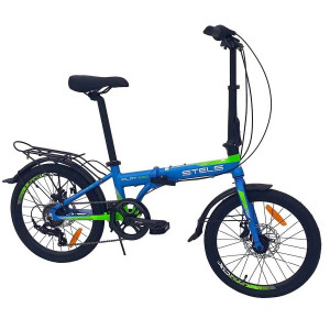 Велосипед Stels Pilot-630 MD 20&quot; V010 зеленый/синий (2020) 