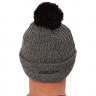Шапка Bauer / New Era Team Marl Pom Knit charcoal/black (1057011) - Шапка Bauer / New Era Team Marl Pom Knit charcoal/black (1057011)