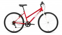 Велосипед Altair MTB HT 26 low красный/белый рама: 17" (2022)