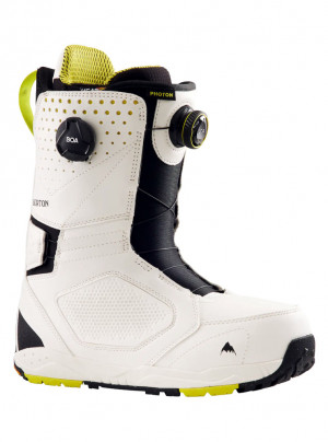 Ботинки для сноуборда Burton Photon BOA Stout White/Yellow (2022) 