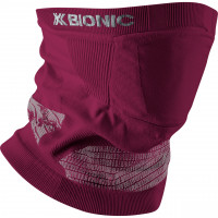 Повязка на шею X-Bionic Neckwarmer X-Protect (с фильтрами 2шт ) Plum/Pearl Grey