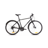 Велосипед Merida Crossway Urban 50 Lady GlossyBlack/MattSilver Рама:XS(43cm)